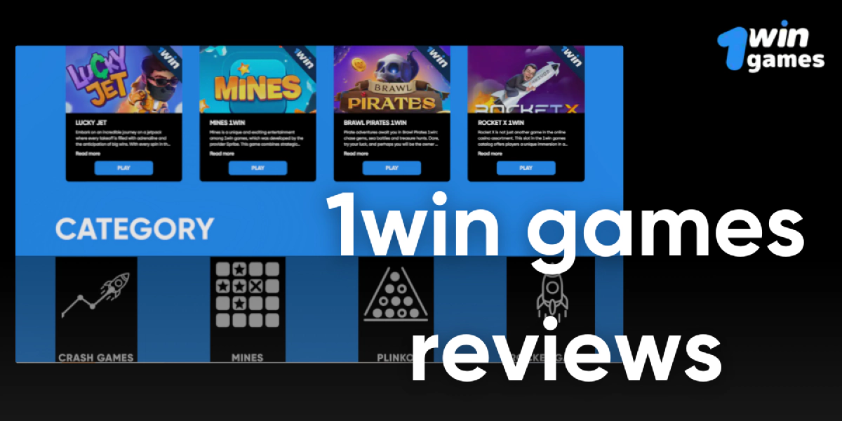 1win games reviews